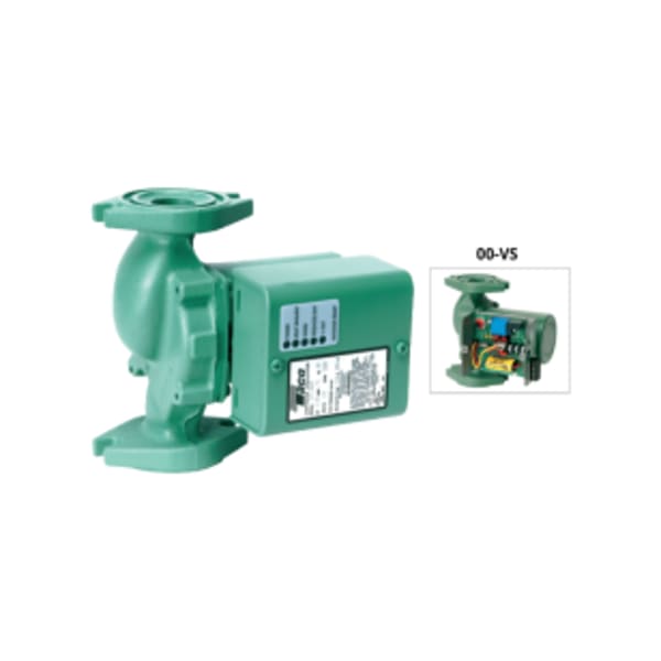 0013-VS Series - Variable Speed Setpoint, Stainless Steel. Integral Flow Check in box, 115V/60/1, Flanged, Rotated