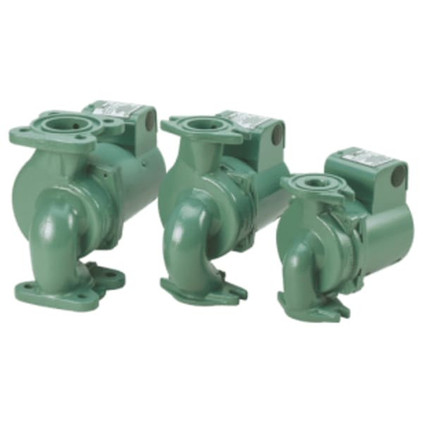 Circulator 2400 Series - High Capacity Close-Coupled, 115V/60/1. Cast Iron, 2" Flanged, 4 bolt, w/flange gaskets, less flanges, 1/2 HP