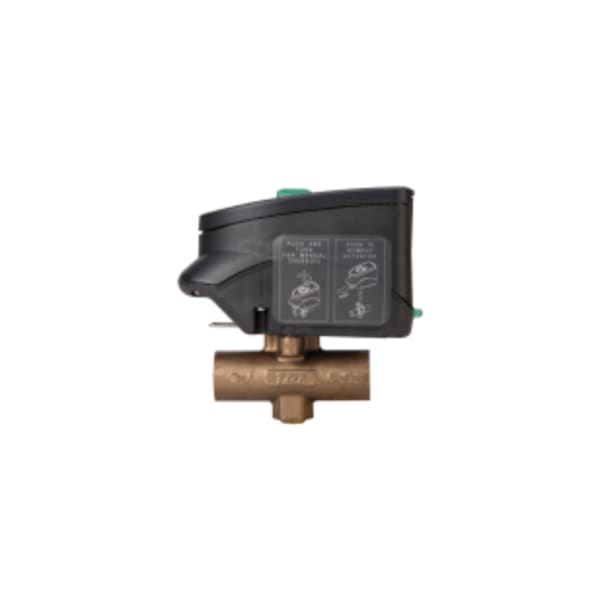 Zone Valve - ZONE SENTRY - Multi-Volt - 3/4" Sweat, 2-Way. Normally Open, 300 psi