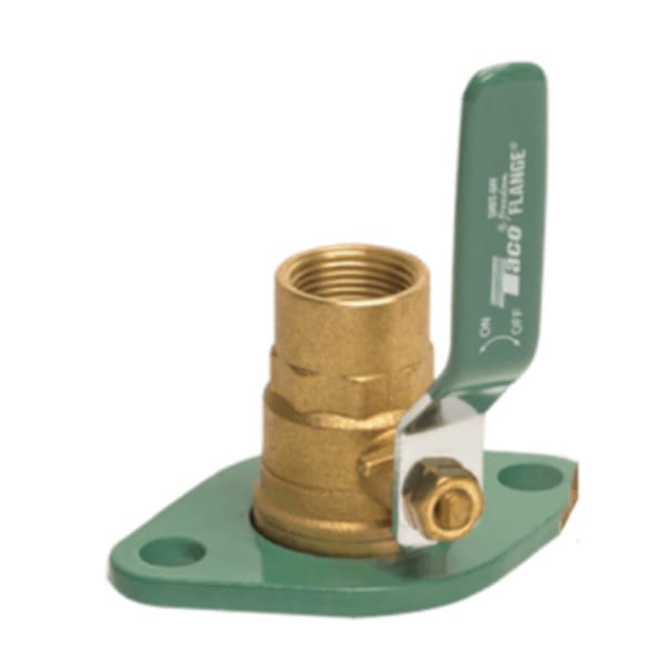 Freedom Flange Set - Brass Shut-off, Swivel w/Lever Handle, 1" NPT, 2 bolt. Low-Lead Compliant, IAPMO Certified to NSF-372; Fits - All "00e" & "00" (not 0012), 110-113, 2400-10/20/45/50, VT2218, VR1816, and VR3452