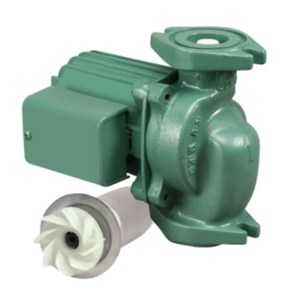 0014 Series - Cast Iron, Flanged, Rotated, Integral Flow Check, 115V/60/1