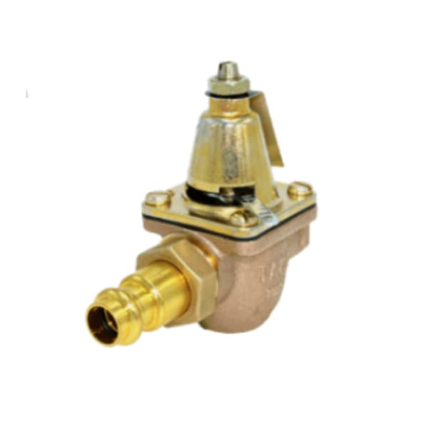 Brass Dual Check BFP w/Atmospheric vent, 1/2" NPT x 1/2" Union NPT