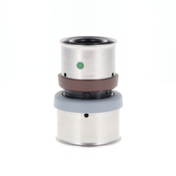 1-1/2" x 1-1/4" PEX PureFlow Press Reducing Coupling (Press) - Composite