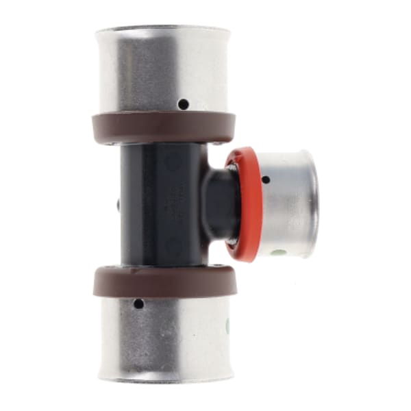 1-1/4" x 1-1/4" x 1" - (P-P-P) - Tee (Reducing), PureFlow® Press