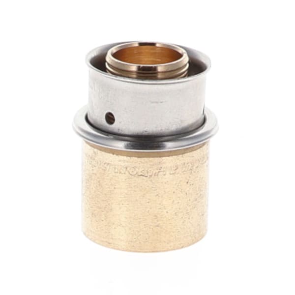 3/4" PEX Sweat Adapter (Press x FTG Sweat) - PureFlow® Press (Brass)