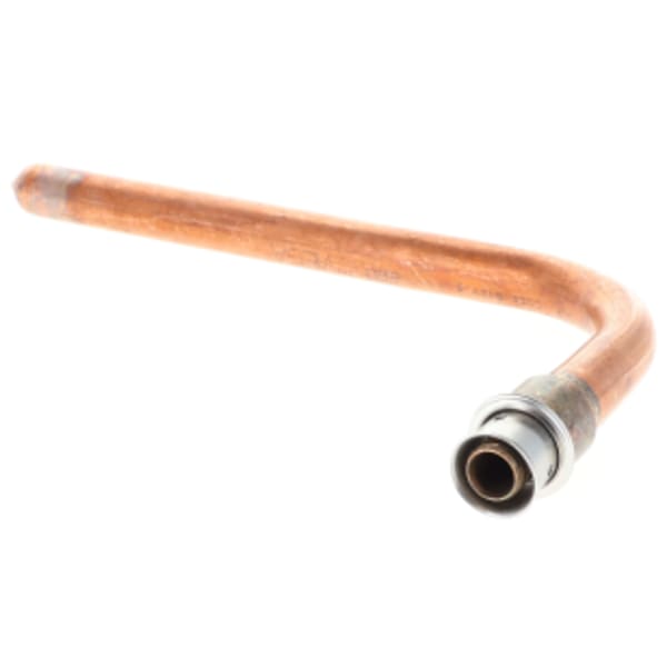 1/2" x 1/2", PEX Press x FTG, 15" L, 100/160 PSI, Lead-Free, Brazed Copper, Street Stubout