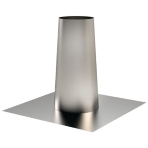 10" Z-Vent -  Roof Flashing - Single Wall