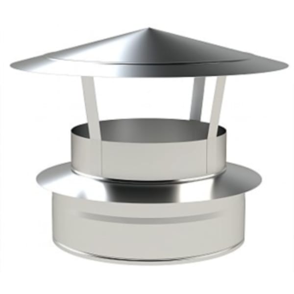 6" Z-Vent -  Rain Cap - Double Wall