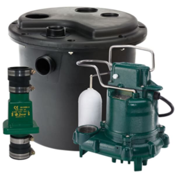 MODEL 105 STANDARD DRAIN PUMP - Pump Model M53 - Basin Size 11-3/4" x 12-1/2" - 3/10 HP