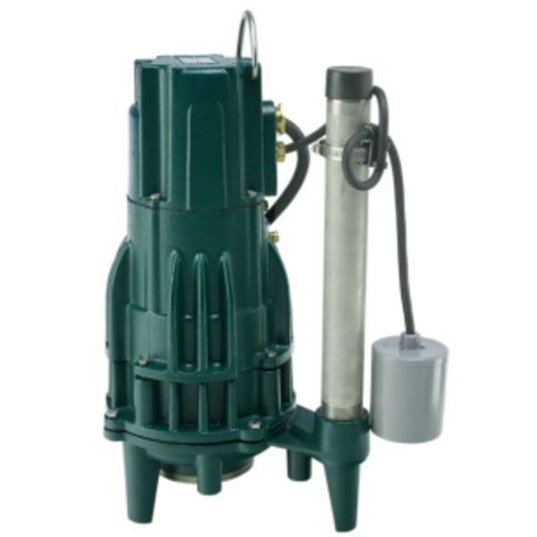 MODEL 820 GRINDER PUMP WITH SWITCH 2 HP - 1.25" NPT, 200 - 230 V