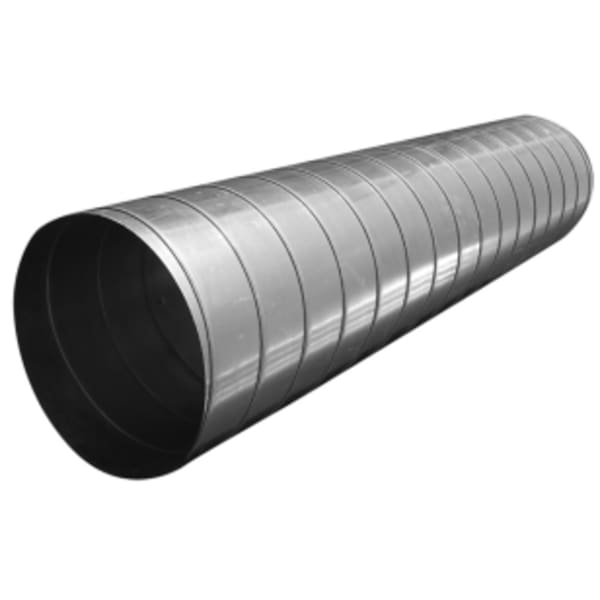 3" x 120" -  Galvanized Spiral Pipe