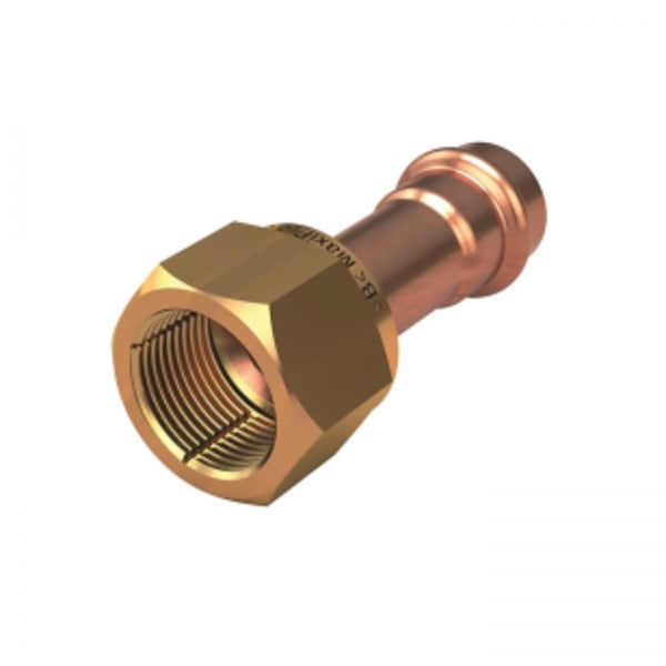1/2" x 1/2" ACR Press Fitting - Flare