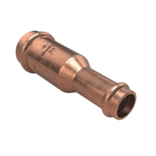 3/8" x 1/4" ACR Press Fitting - Coupling (Long Reducing)