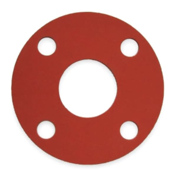 3" Full Face 1/8" Red Rubber Gasket 150#
