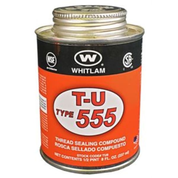 T-U TYPE 555 Thread Sealing Compound - 1/2 Pint