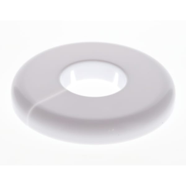 1" CWT White Floor & Ceiling Plate