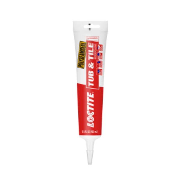 5.5 oz Tub & Tile - Clear Adhesive Caulk