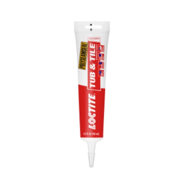 5.5 oz Tub & Tile - Bone/Almd Adhesive Caulk