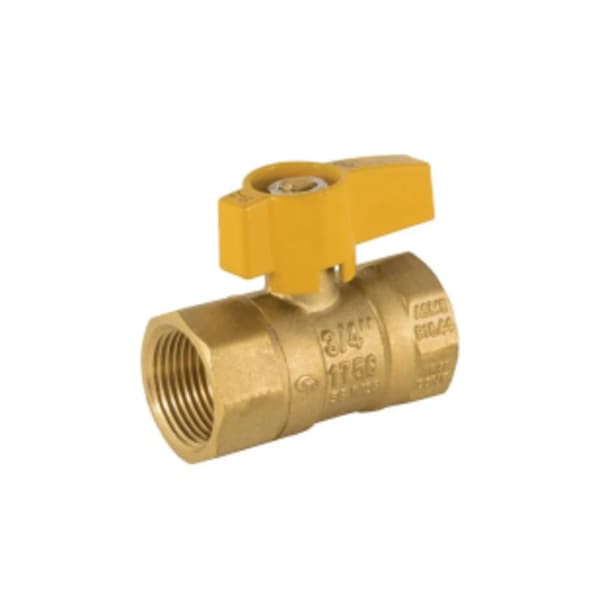 3/4" FIP - Gas Ball Valve, 2 Piece, 175 WOG
