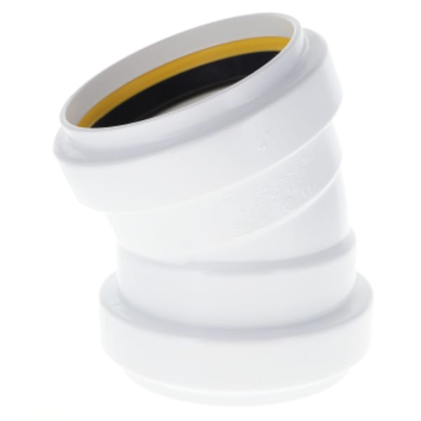 4" 1/16 Bend - 22° - Elbow - Gasketed, Sewer & Drain Fitting