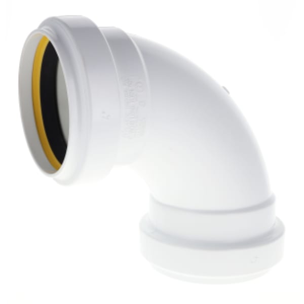 4" 1/4 Bend - 90° - Elbow (Long Sweep) - Gasketed, Sewer & Drain Fitting