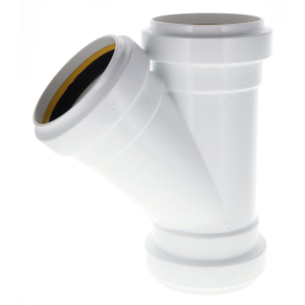 4" Wye - Gasketed, Sewer & Drain Fitting