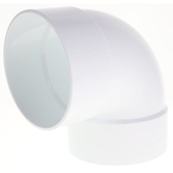 4" 1/4 Bend - 90° - Elbow - Solvent Weld, Sewer & Drain Fitting