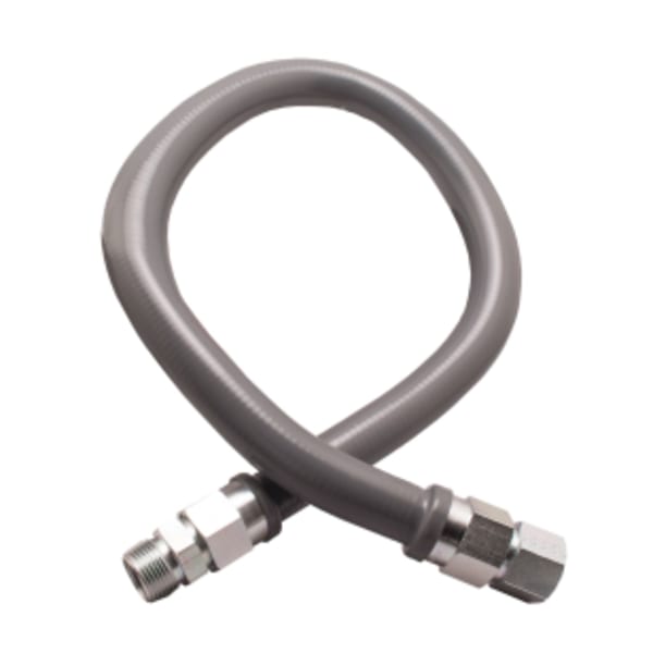 1" x 24" MIP x FIP - PVC Coated Flexible Gas Connector Ultra Flow