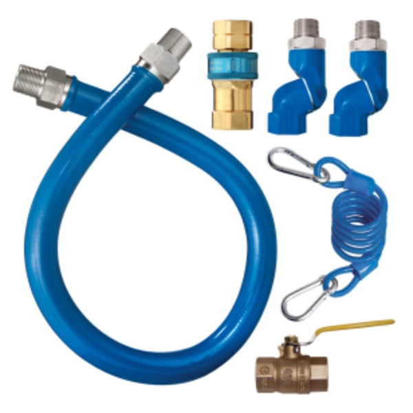 3/4" x 48" Moveable Grade Gas Connection Kit