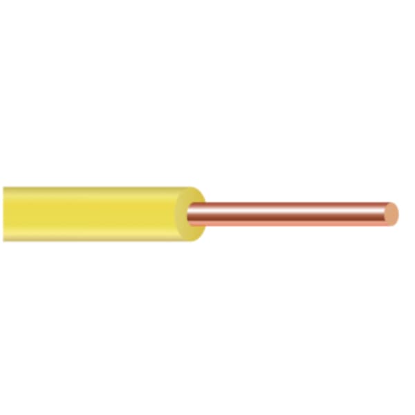 Yellow Tracer Wire XHHW-2-14-STR-Y for Gas Lines