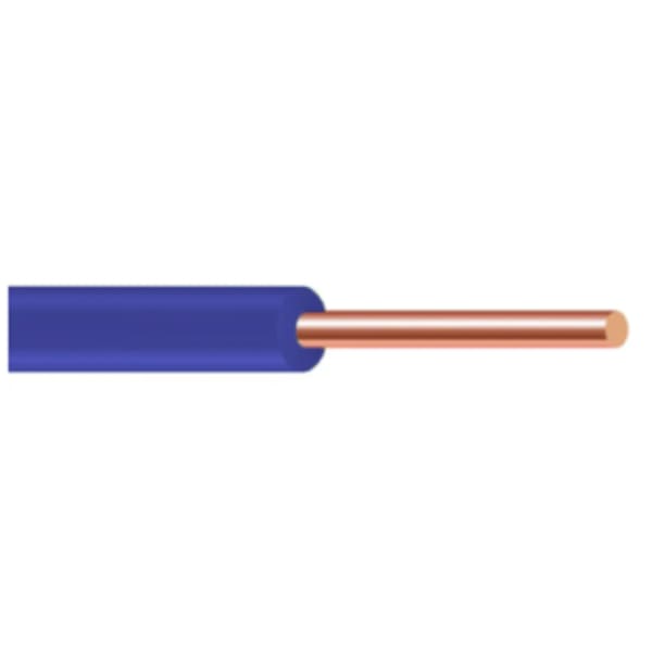 Blue Tracer Wire XHHW-2-14-STR-B for Water Lines