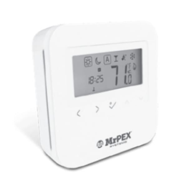 3 Wire - Radiant Programmable Thermostat 24 VAC - with sensor