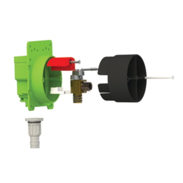 Pull Stop Box™ For Lavs/Toilets, Sinks & Dishwashers - 1/2" Viega PureFlow PEX, Lead FreeROUGH-IN KITS-INCLUDES BOX, VALVE AND PROTECTIVE COVER