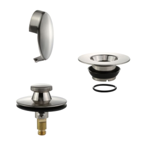 Wasate & Overflow, Lift & Turn - Revolver Overflow Plate, No Hole