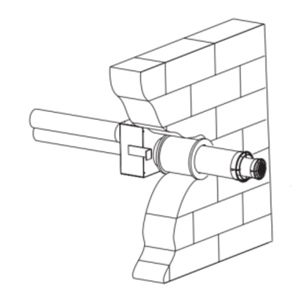 Horizontal Termination CC6 IDF 75-125
