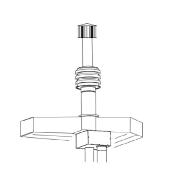 Small CC2 Vertical Vent Assembly