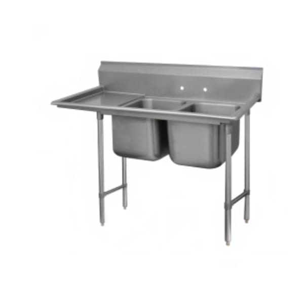 16" x 20" Bowl 18 Gauge 204 Stainless Steel Sink