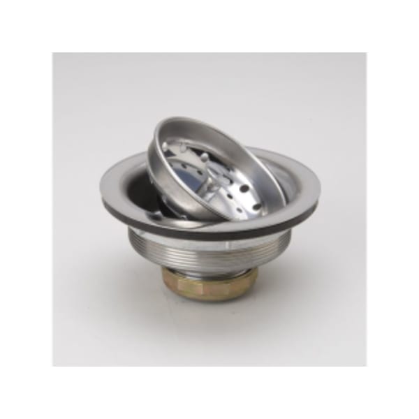 3 1/2"- 4" Sink Strainer Chrome Duo Pack