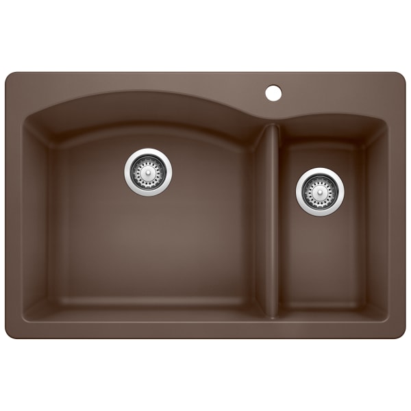 Portsmouth™ 32 x 18-Inch Stainless Steel Undermount Double-Bowl