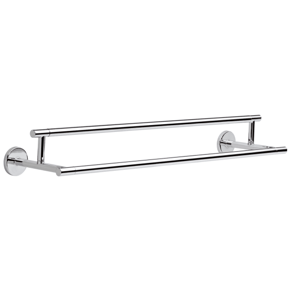 Pacific Plumbing Supply Company  Delta Trinsic®: 24 Double Towel Bar in  Chrome