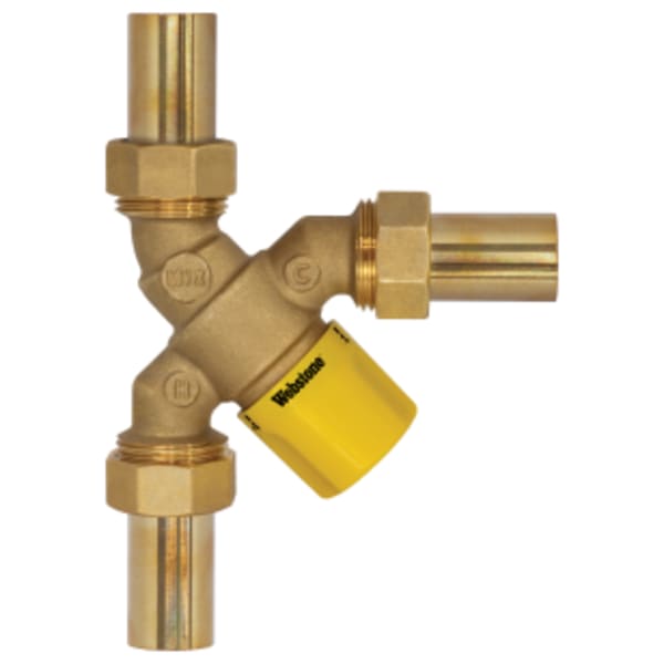 3/4" Sweat Y-Pattern Mixing Valve