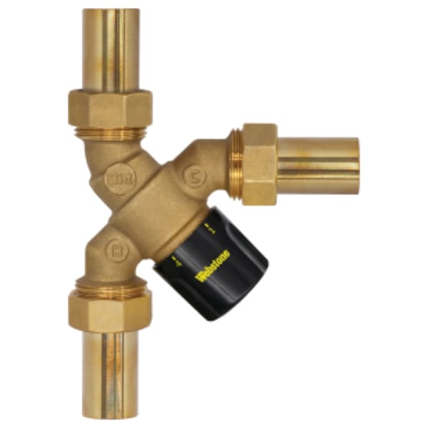 1/2" Sweat Y-Pattern High Temp Mixing Valve