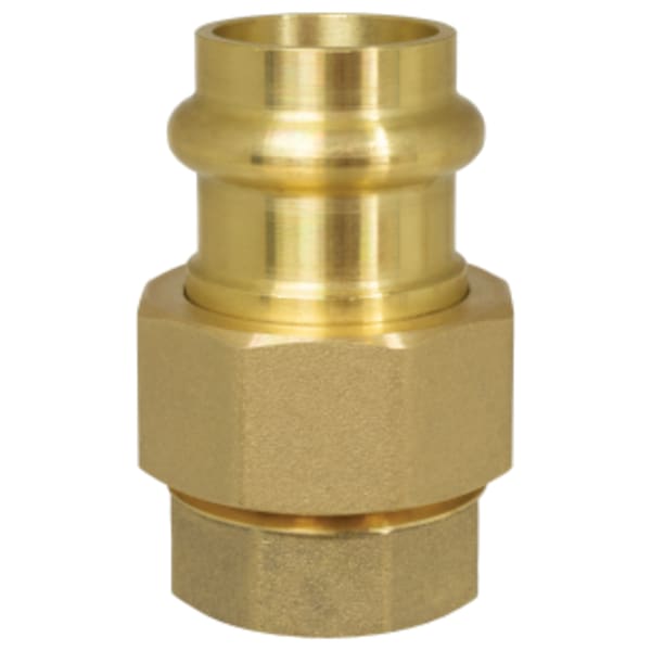 1" Press x FIP Brass Union LF
