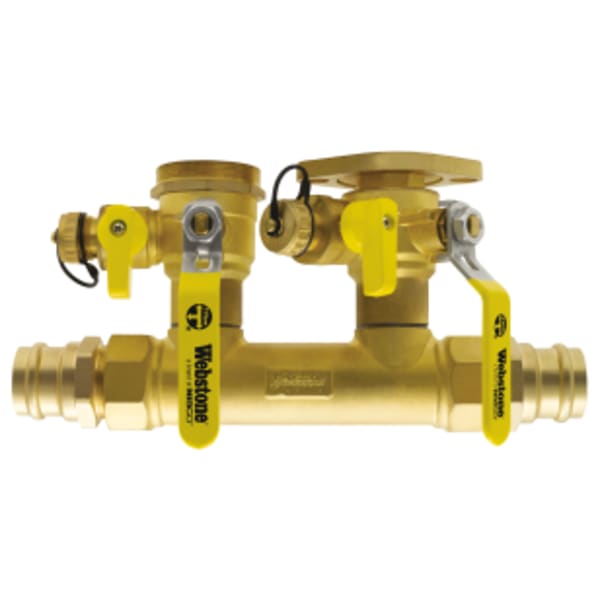1-1/4" Press x 1" Boiler Manifold Kit with Left Flange