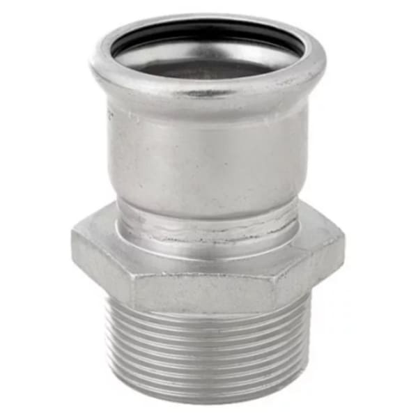 1-1/2" Male Adapter - 316 Stainless Steel - Press