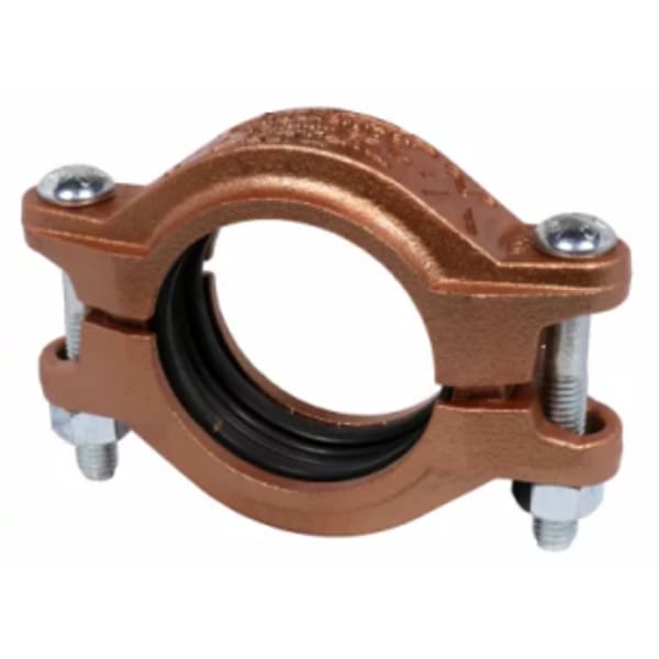 2-1/2" SlideLok Coupling - Copper - GR x GR (EPDM (Green & Red))
