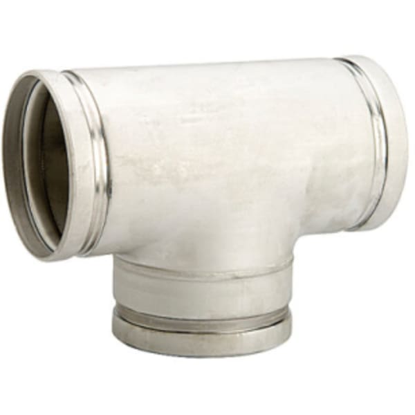2-1/2" x 2" Tee - 316 Stainless Steel - GR x GR x GR