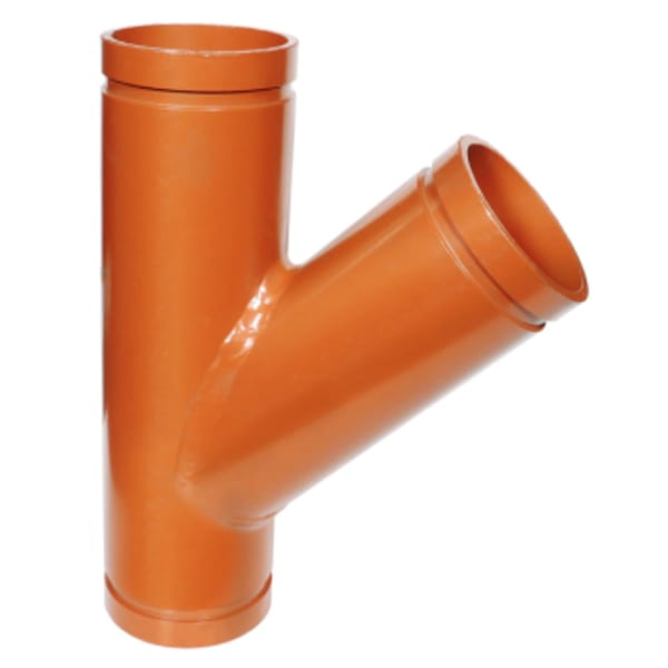 8" x 4" 45 Lateral - Painted - GR x GR x GR