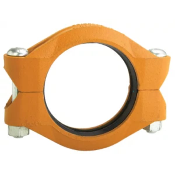 10" Coupling (Ridgid) - Painted - GR (EPDM (Green & Red))