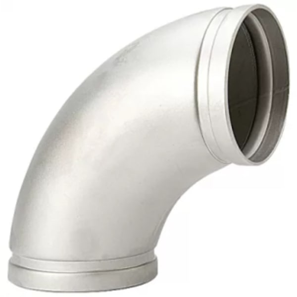 10" 90 Elbow - 304 Stainless Steel - GR x GR